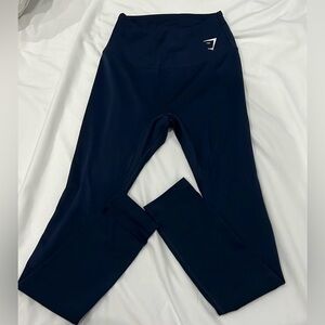 Gym shark navy blue, size S never worn leggings